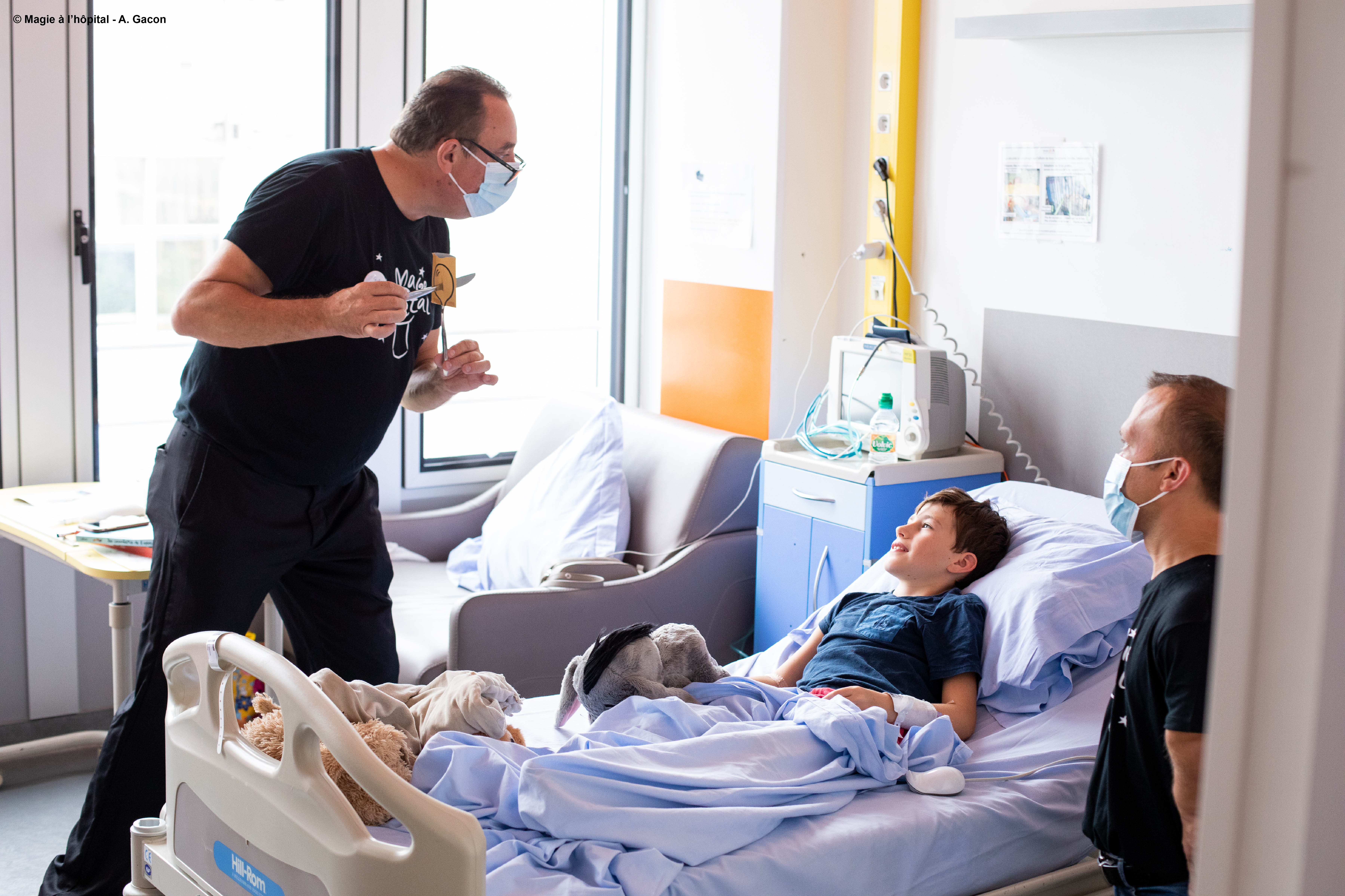 2020 Journée magique à l'hôpital Necker Enfants malades, APHP Magie à l'hopital